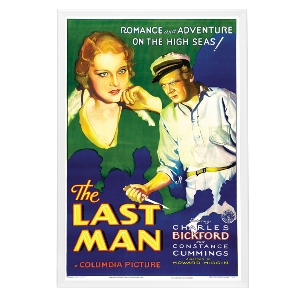 "Last Man" (1932) Framed Movie Poster