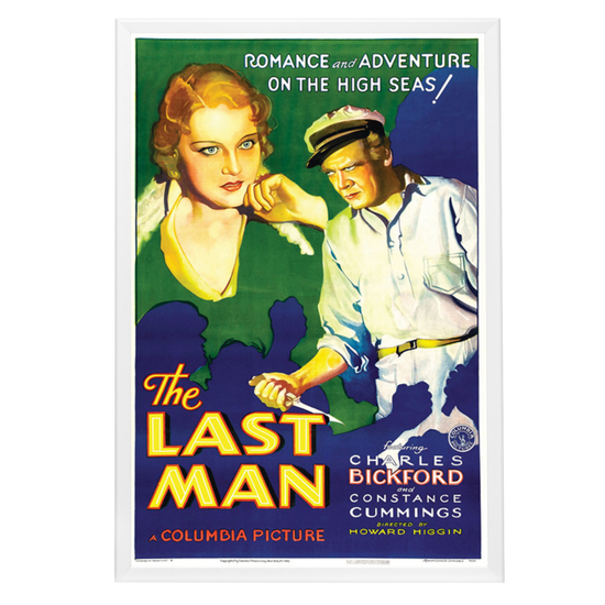 "Last Man" (1932) Framed Movie Poster