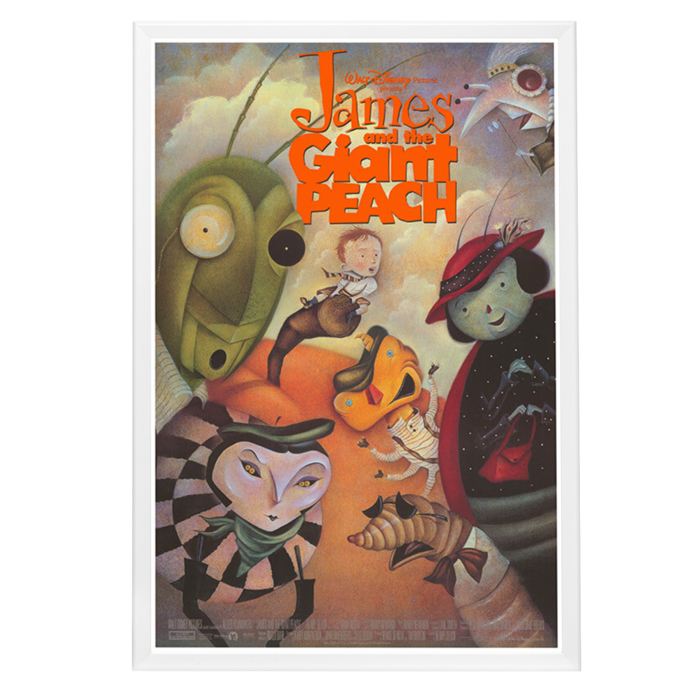 "James and the Giant Peach" (1996) Framed Movie Poster