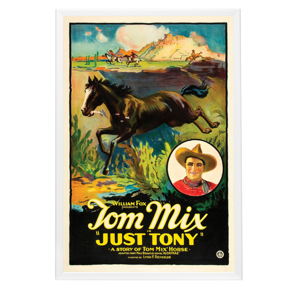 "Just Tony" (1922) Framed Movie Poster