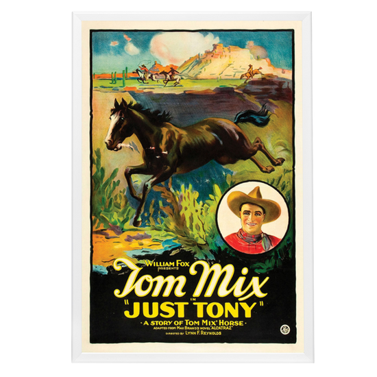 "Just Tony" (1922) Framed Movie Poster