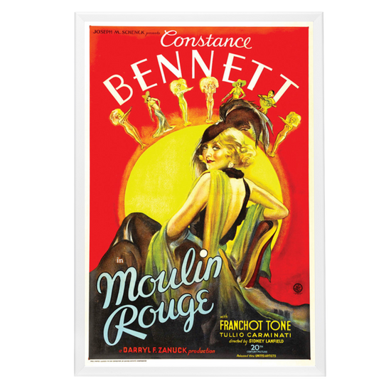 "Moulin Rouge" (1934) Framed Movie Poster