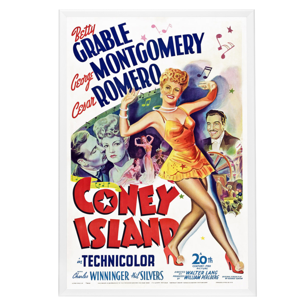 "Coney Island" (1943) Framed Movie Poster