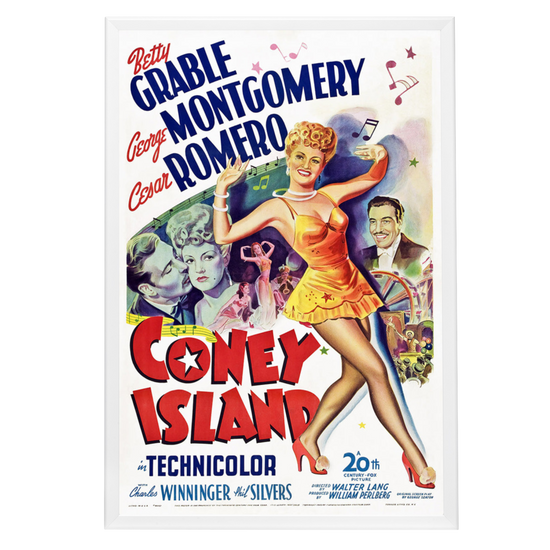 "Coney Island" (1943) Framed Movie Poster