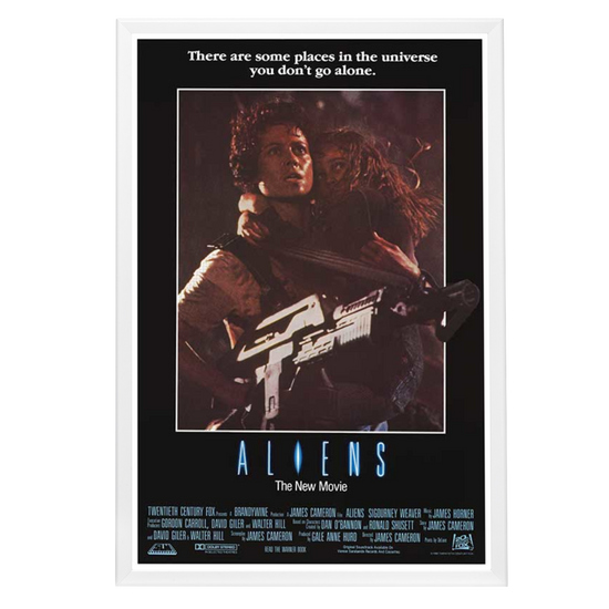 "Aliens" (1986) Framed Movie Poster