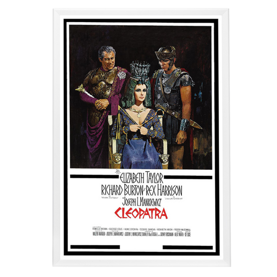 "Cleopatra" (1963) Framed Movie Poster