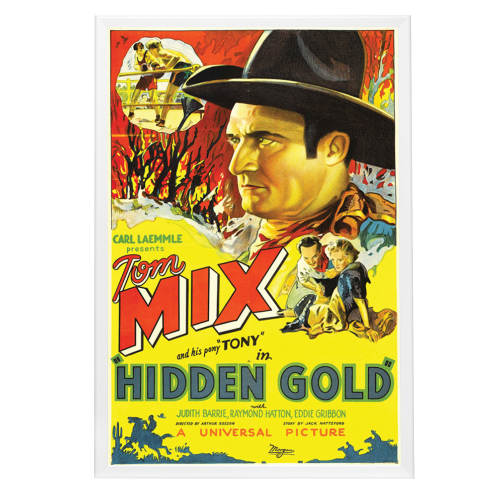 "Hidden Gold" (1932) Framed Movie Poster