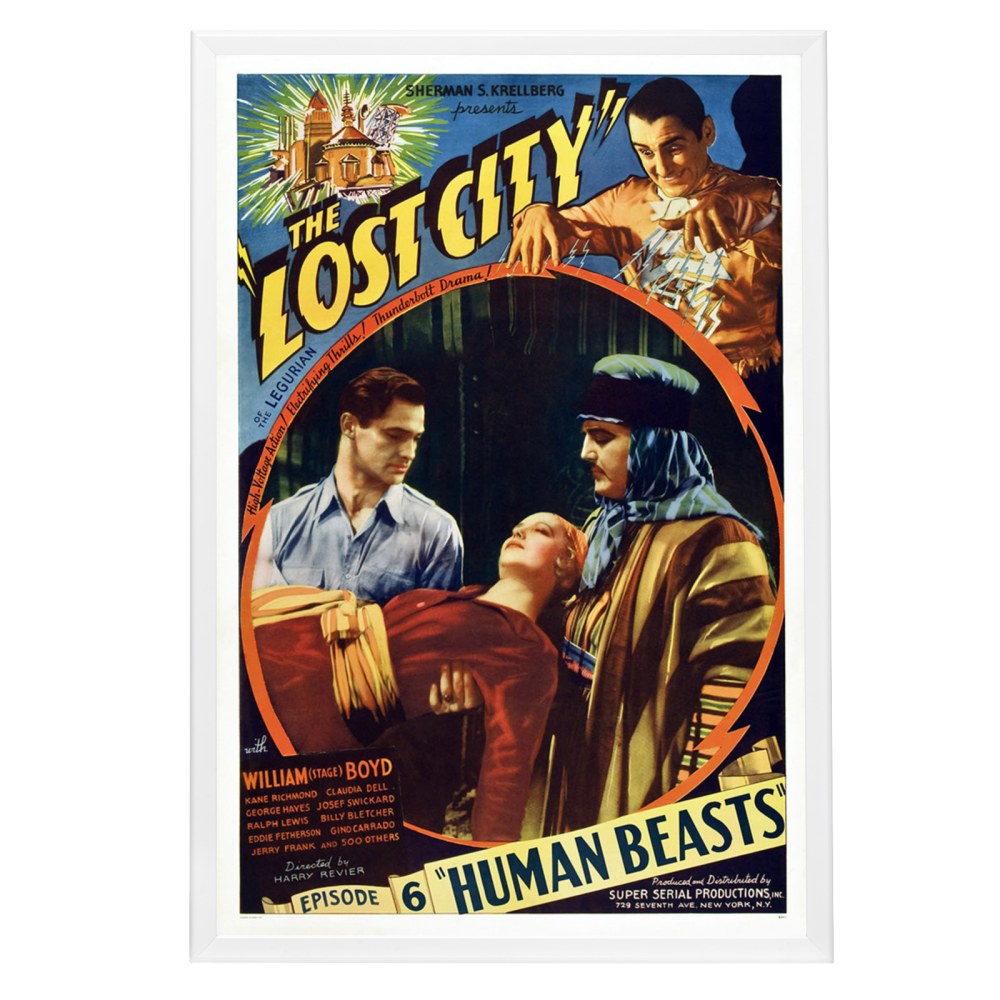 "Lost City" (1935) Framed Movie Poster