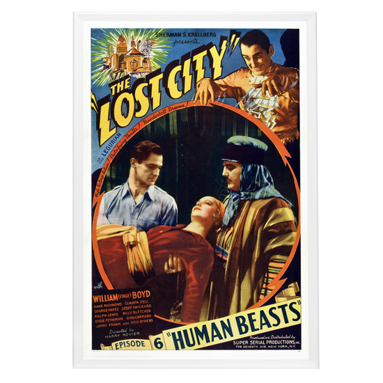 "Lost City" (1935) Framed Movie Poster