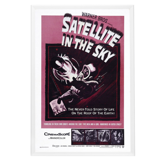 "Satellite In The Sky" (1956) Framed Movie Poster