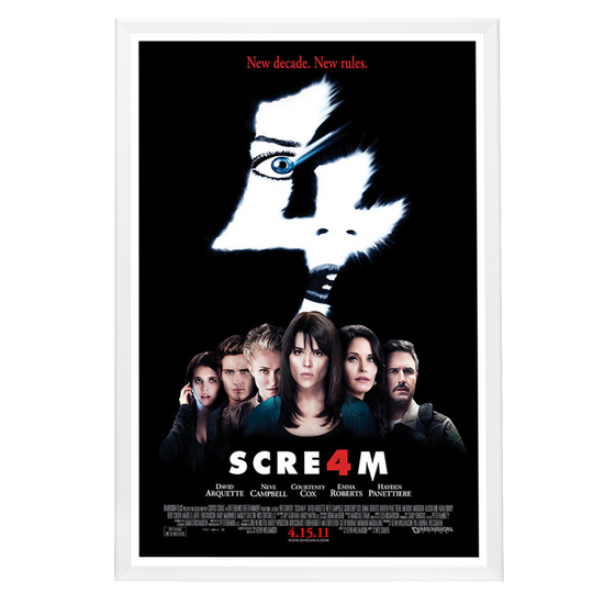 "Scream 4" (2011) Framed Movie Poster