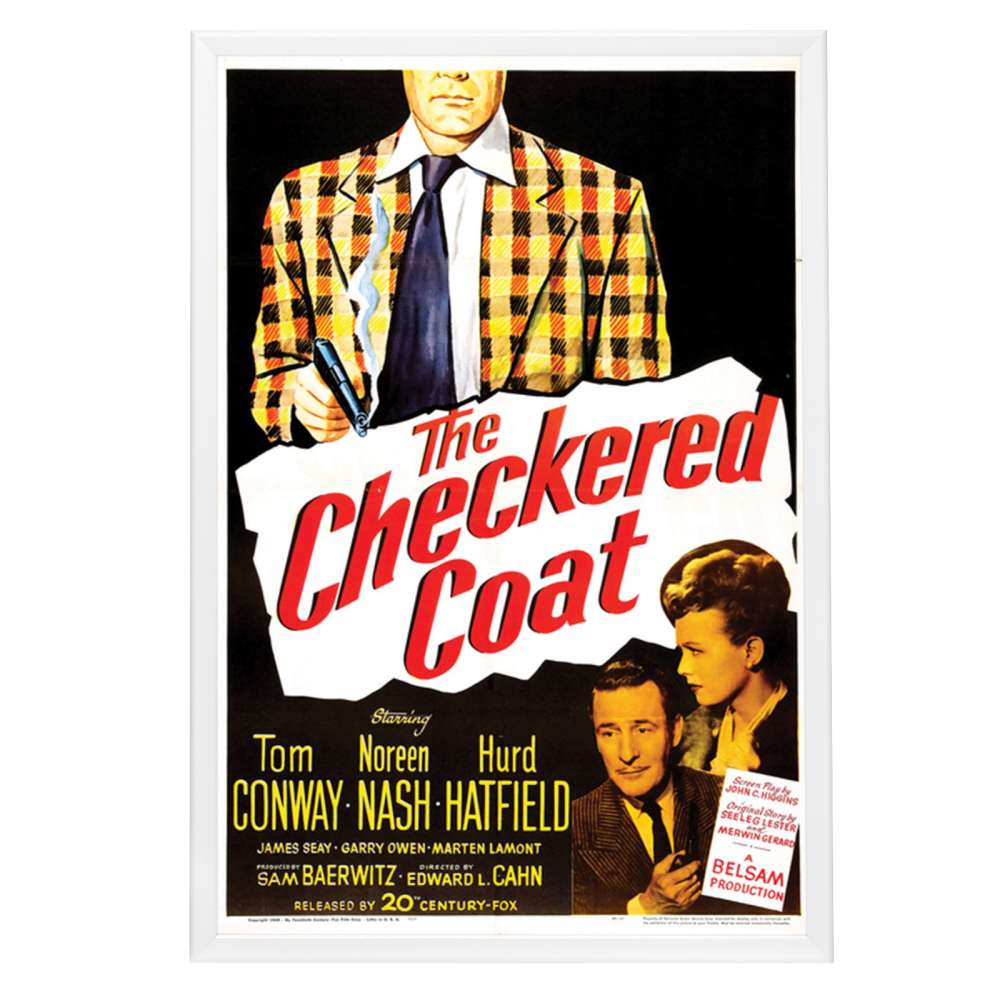 "Checkered Coat" (1948) Framed Movie Poster