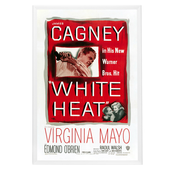 "White Heat" (1949) Framed Movie Poster