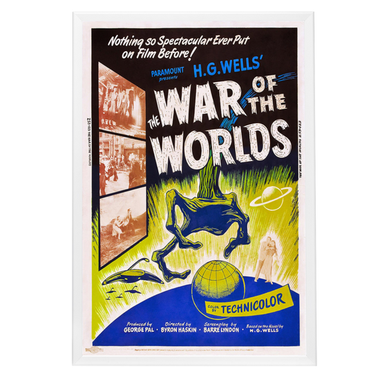 "War Of The Worlds" (1953) Framed Movie Poster