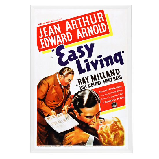 "Easy Living" (1937) Framed Movie Poster