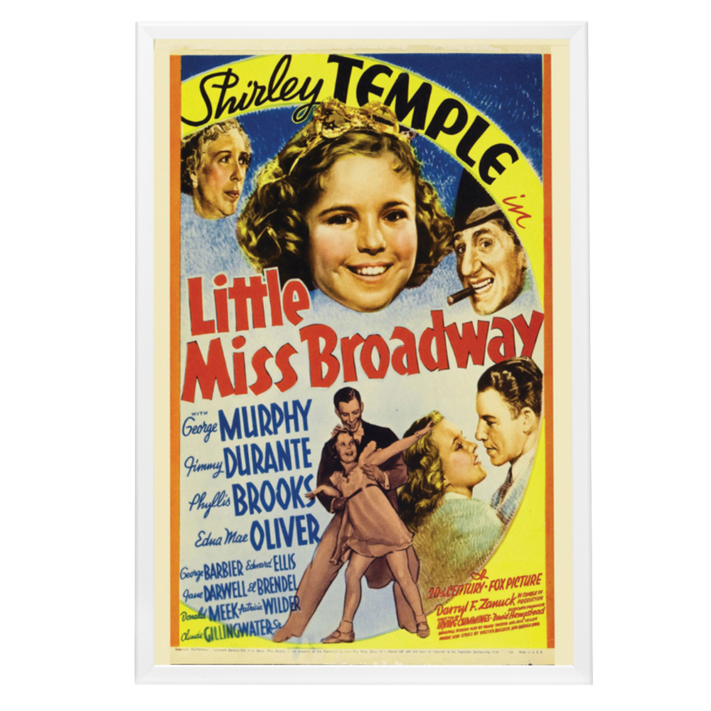 "Little Miss Broadway" (1938) Framed Movie Poster