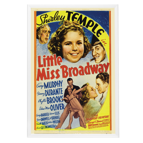 "Little Miss Broadway" (1938) Framed Movie Poster