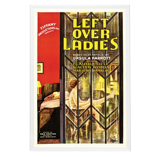 "Leftover Ladies" (1931) Framed Movie Poster