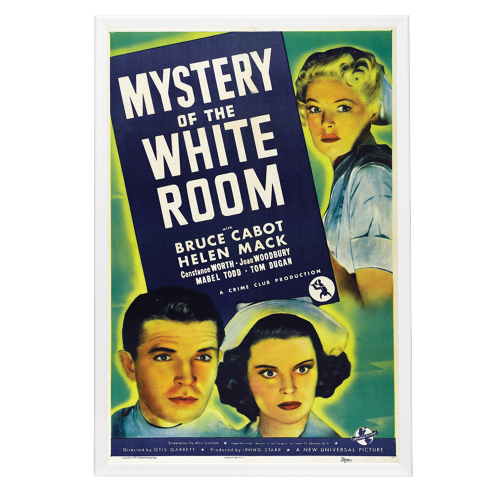 "Mystery Of The White Room" (1939) Framed Movie Poster