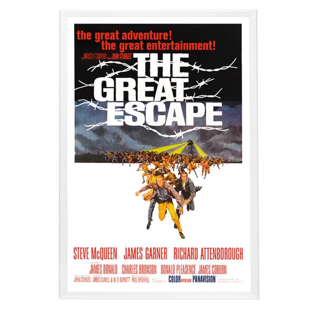 "Great Escape" (1963) Framed Movie Poster