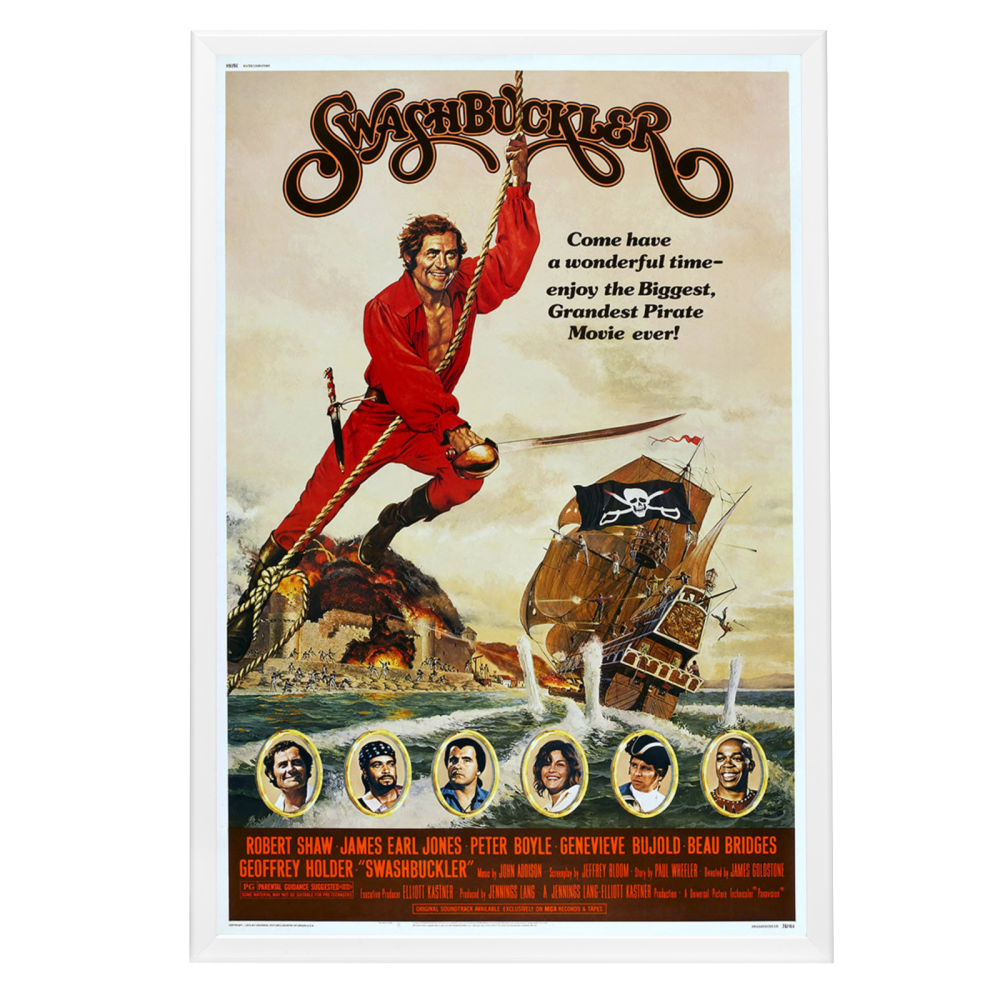 "Swashbuckler" (1976) Framed Movie Poster