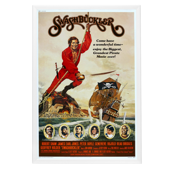 "Swashbuckler" (1976) Framed Movie Poster