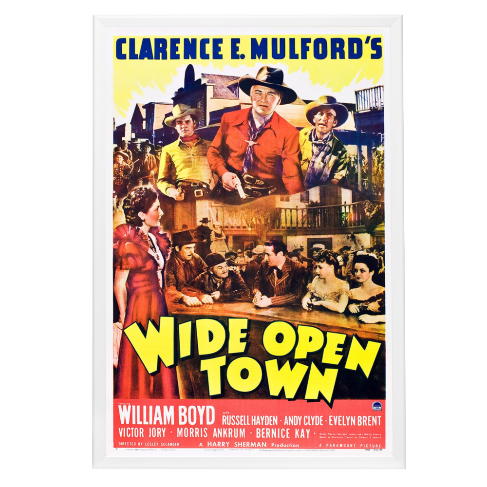 "Wide Open Town" (1941) Framed Movie Poster