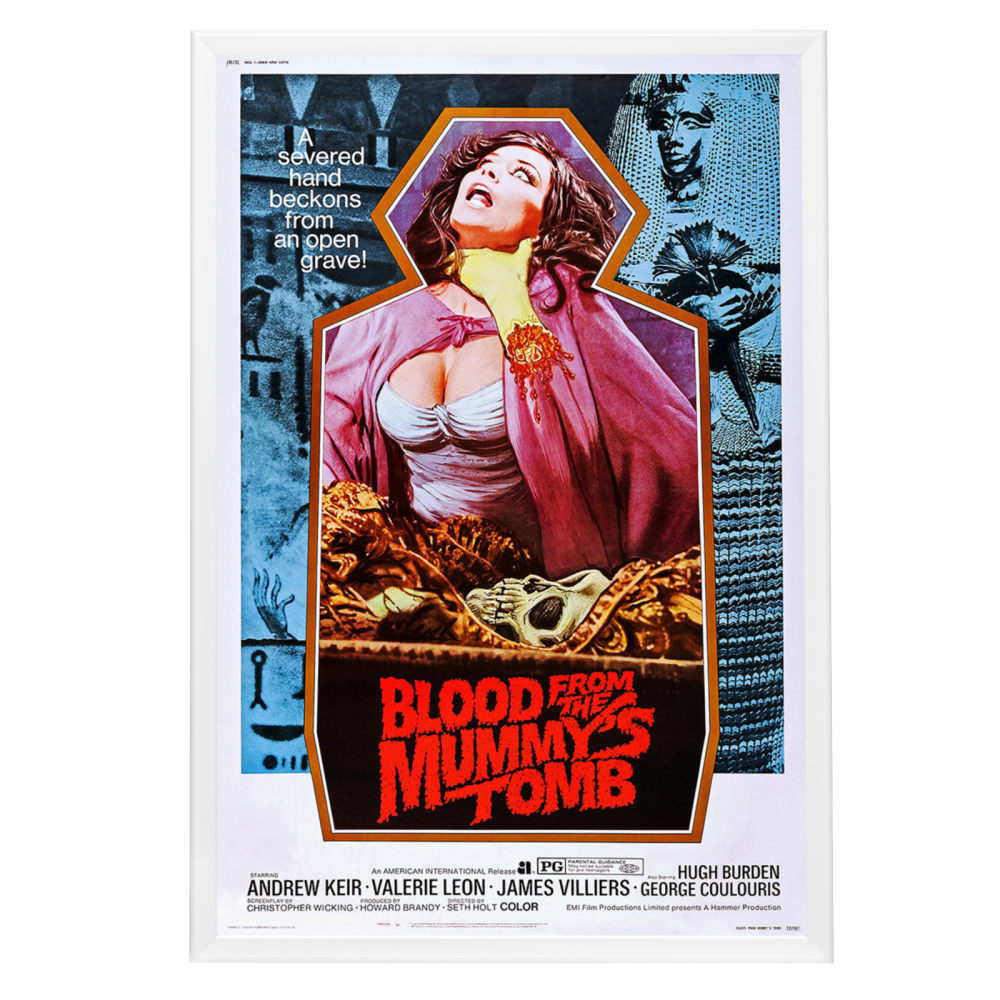 "Blood From The Mummy's Tomb" (1971) Framed Movie Poster