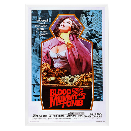 "Blood From The Mummy's Tomb" (1971) Framed Movie Poster