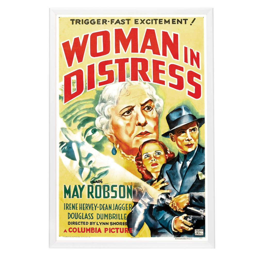 "Woman In Distress" (1937) Framed Movie Poster