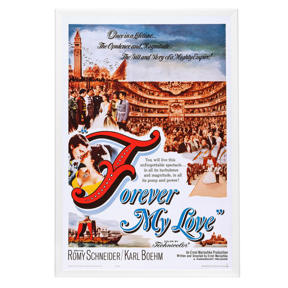 "Forever My Love" (1962) Framed Movie Poster
