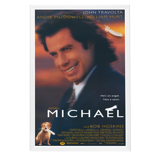 "Michael" (1996) Framed Movie Poster