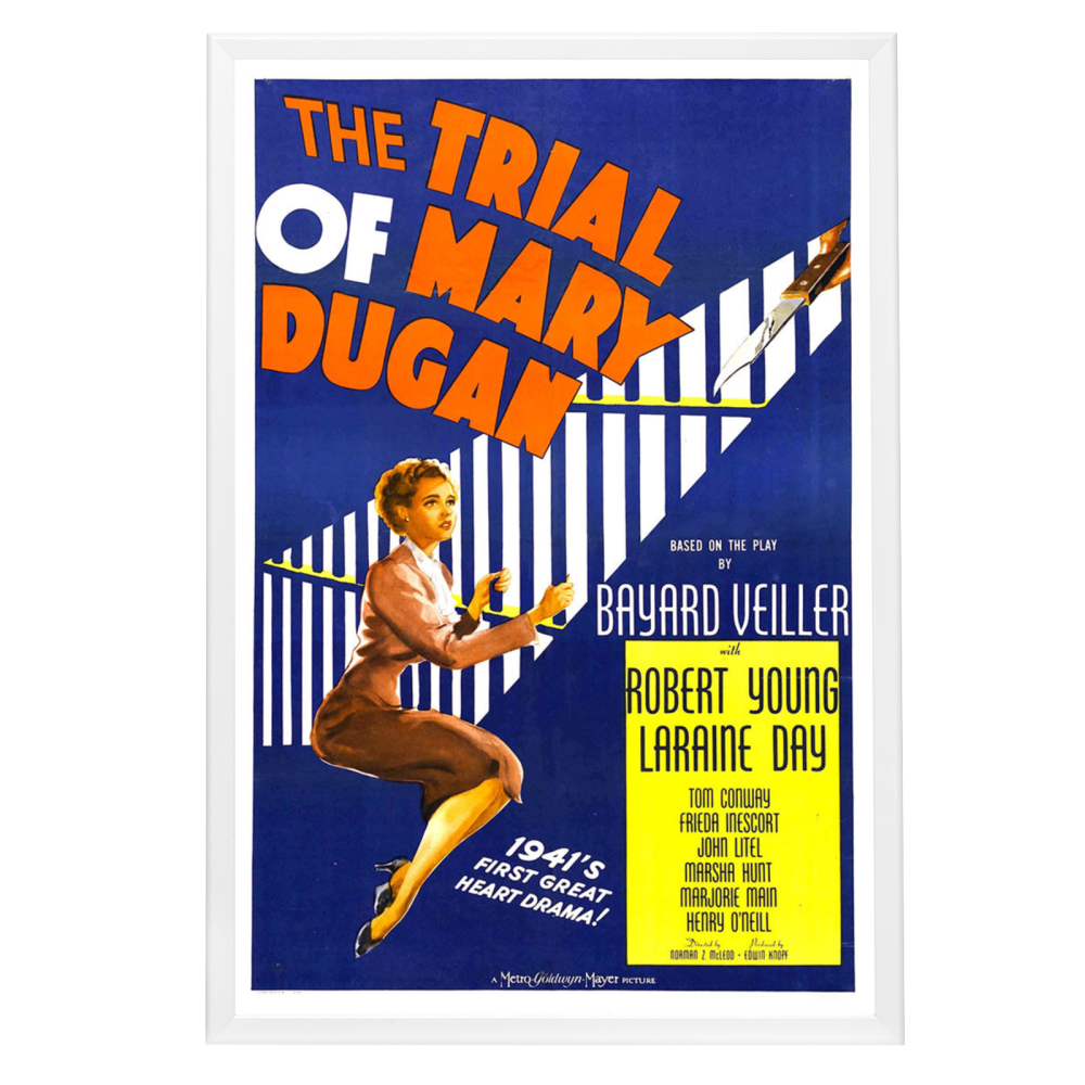 "Trial Of Mary Dugan" (1941) Framed Movie Poster