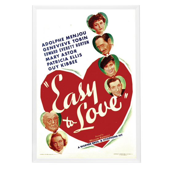 "Easy To Love" (1934) Framed Movie Poster