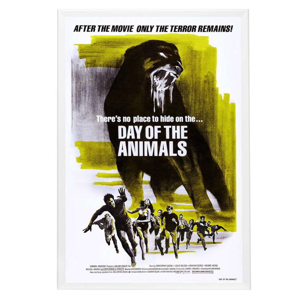 "Day Of The Animals" (1977) Framed Movie Poster