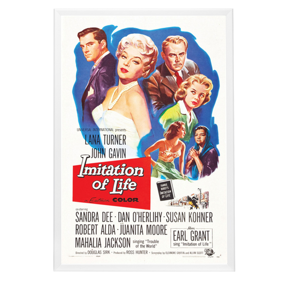 "Imitation Of Life" (1959) Framed Movie Poster