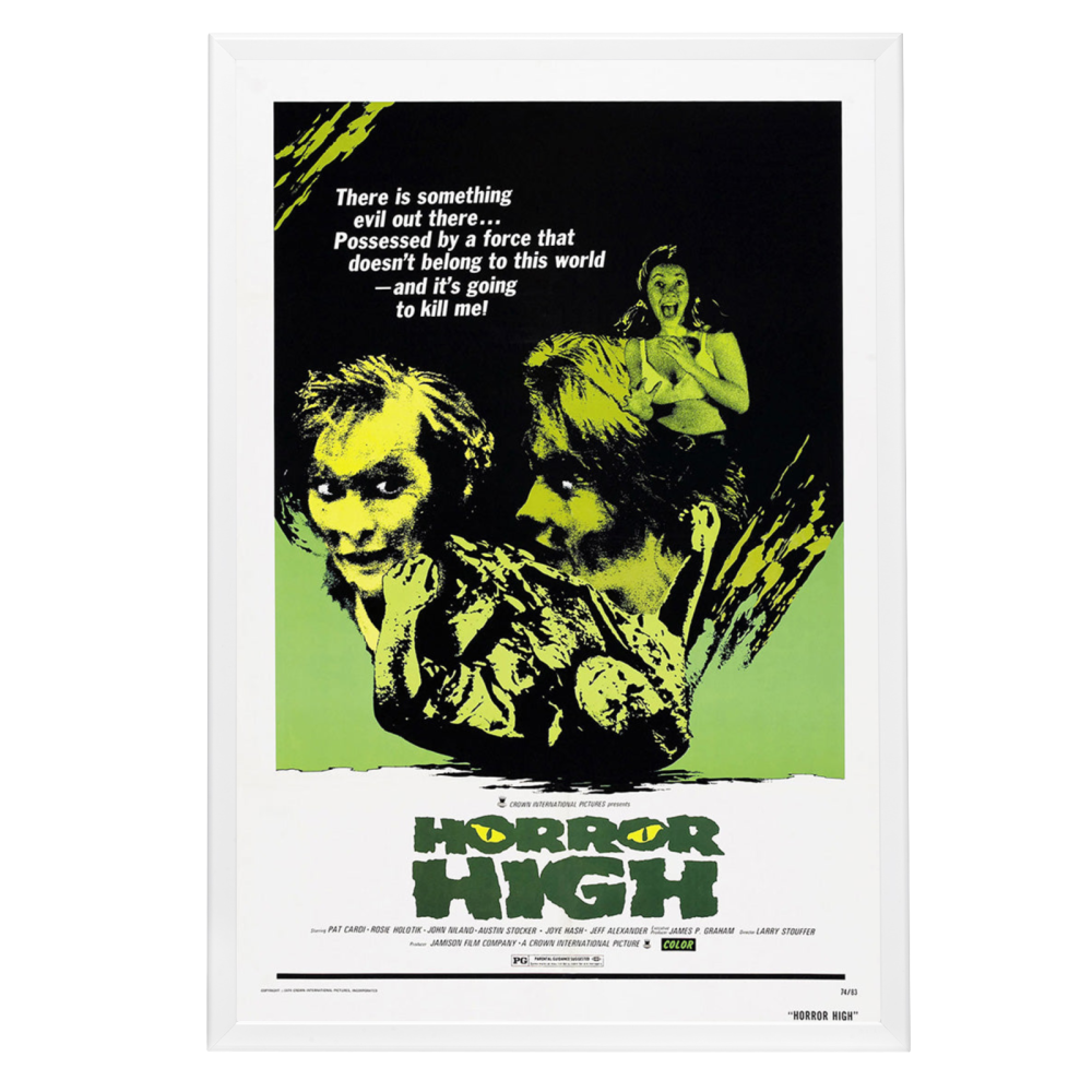 "Horror High" (1974) Framed Movie Poster