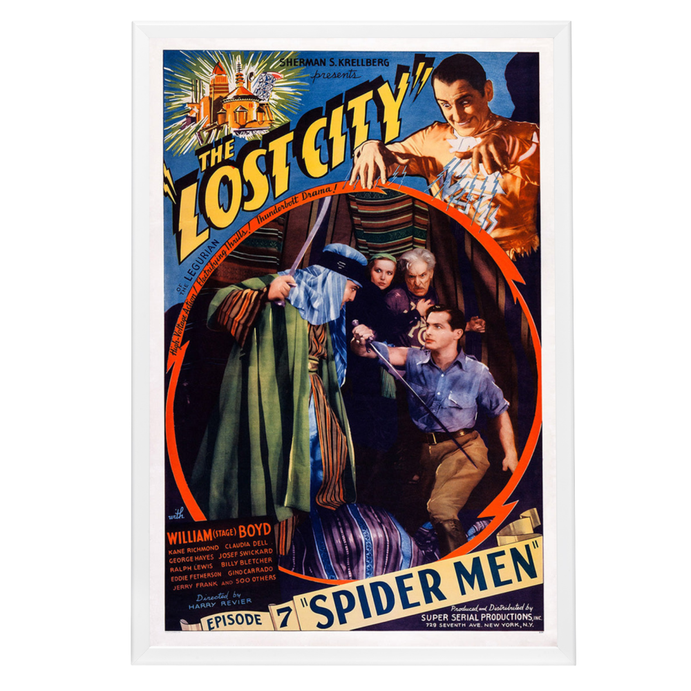 "Lost City" (1935) Framed Movie Poster