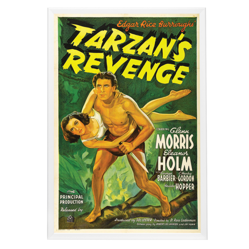 "Tarzan's Revenge" (1938) Framed Movie Poster