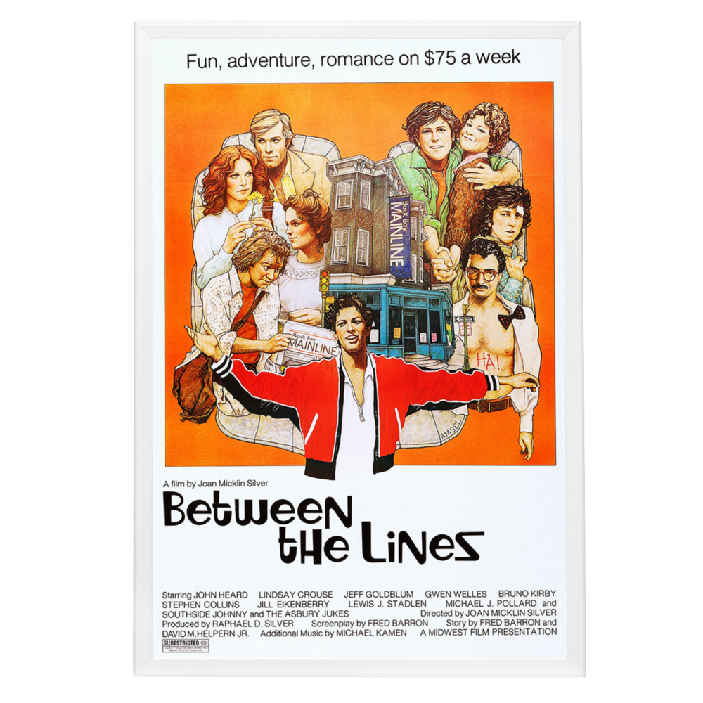 "Between The Lines" (1977) Framed Movie Poster