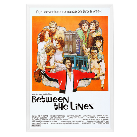 "Between The Lines" (1977) Framed Movie Poster