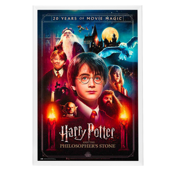 "Harry Potter And The Philosopher's Stone" (2001) Framed Movie Poster