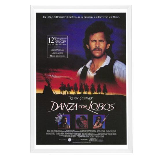 "Dances with Wolves" (1990) Framed Movie Poster