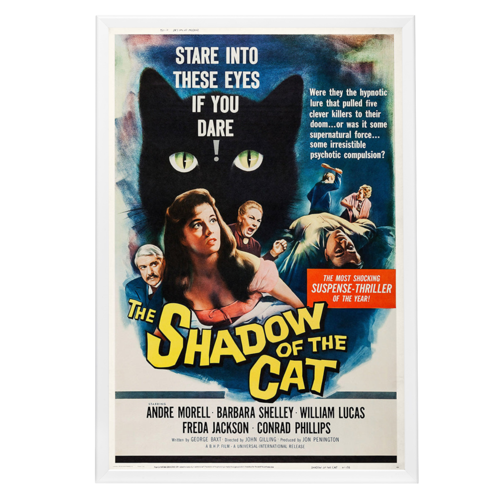 "Shadow Of The Cat" (1961) Framed Movie Poster