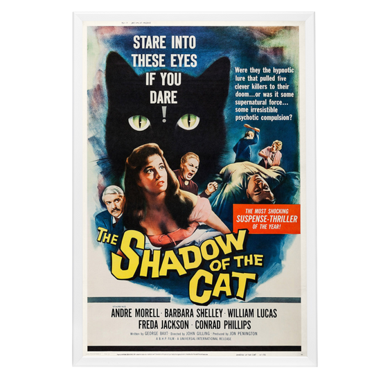 "Shadow Of The Cat" (1961) Framed Movie Poster