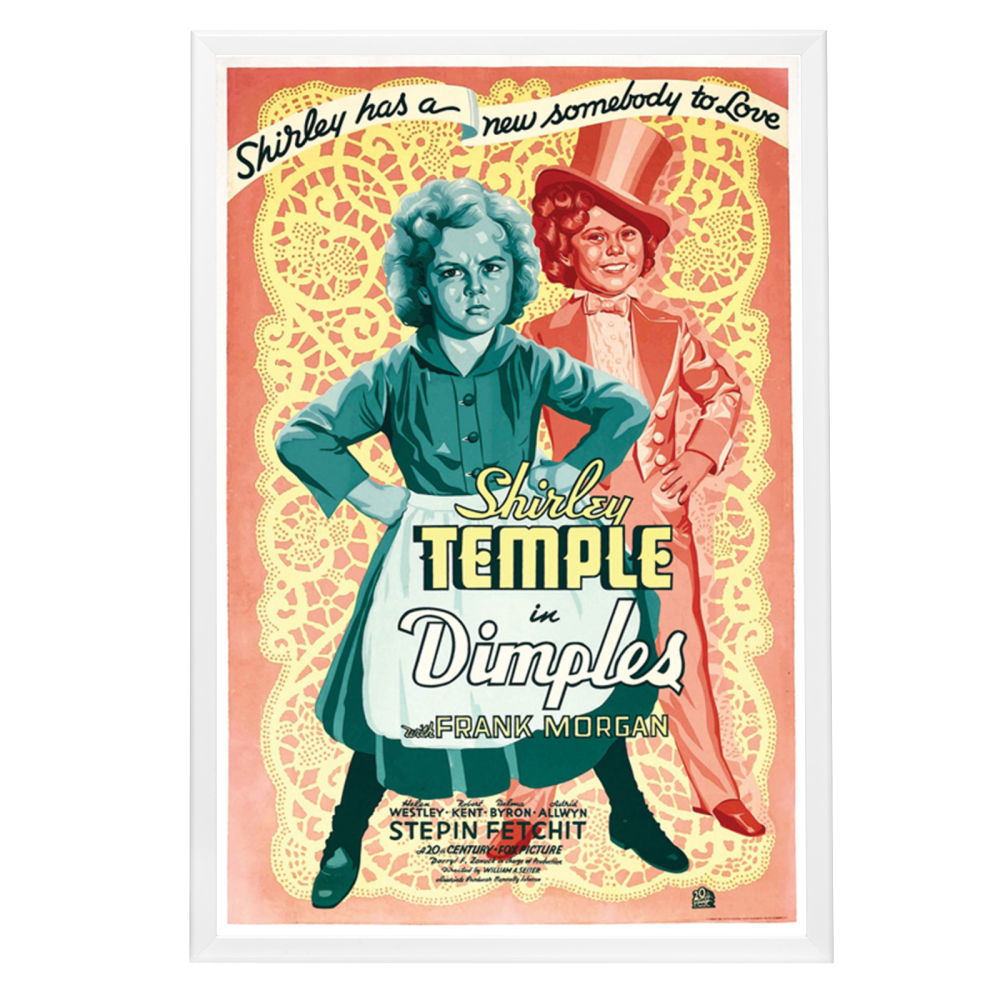 "Dimples" (1936) Framed Movie Poster