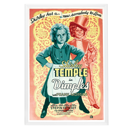 "Dimples" (1936) Framed Movie Poster