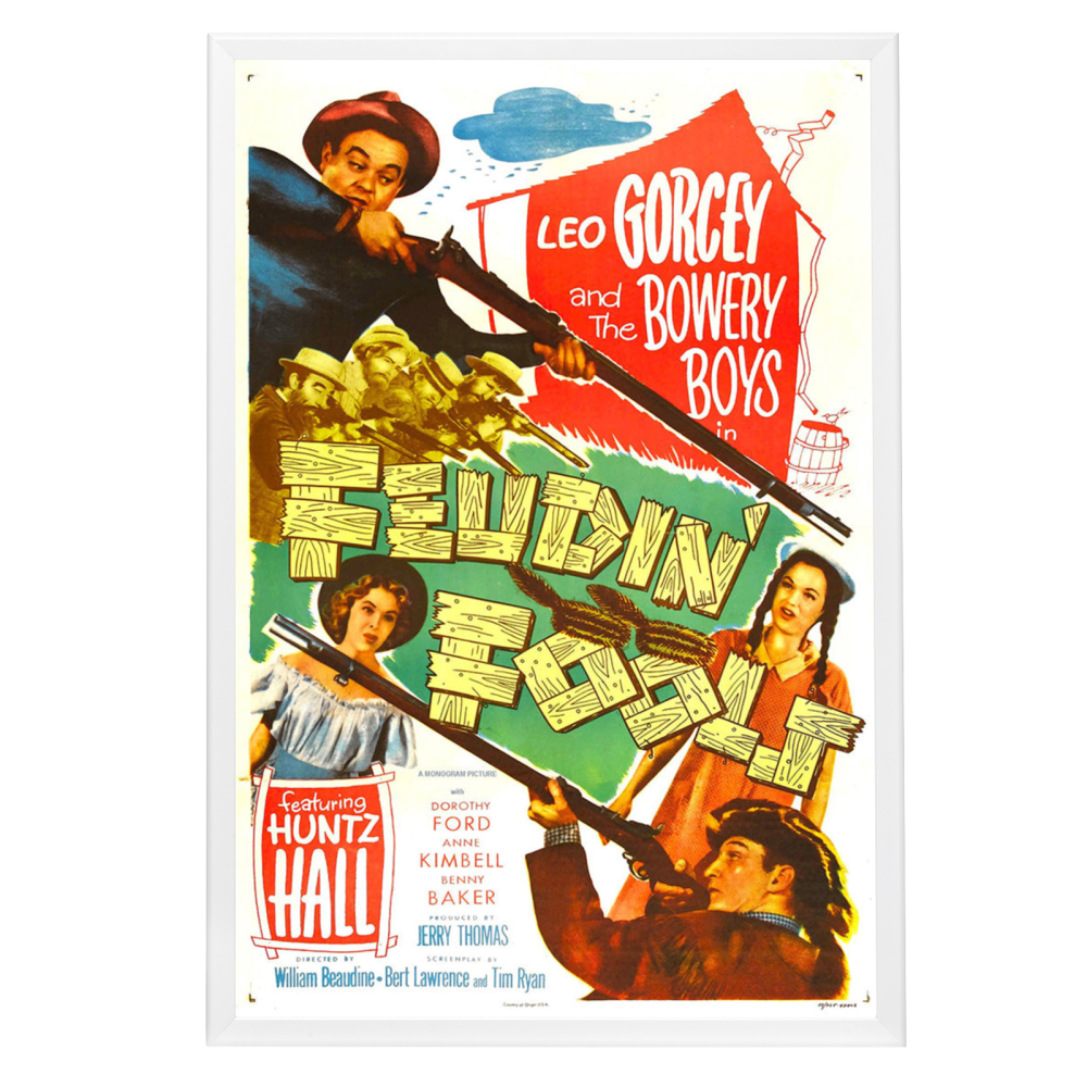 "Feudin' Fools" (1952) Framed Movie Poster