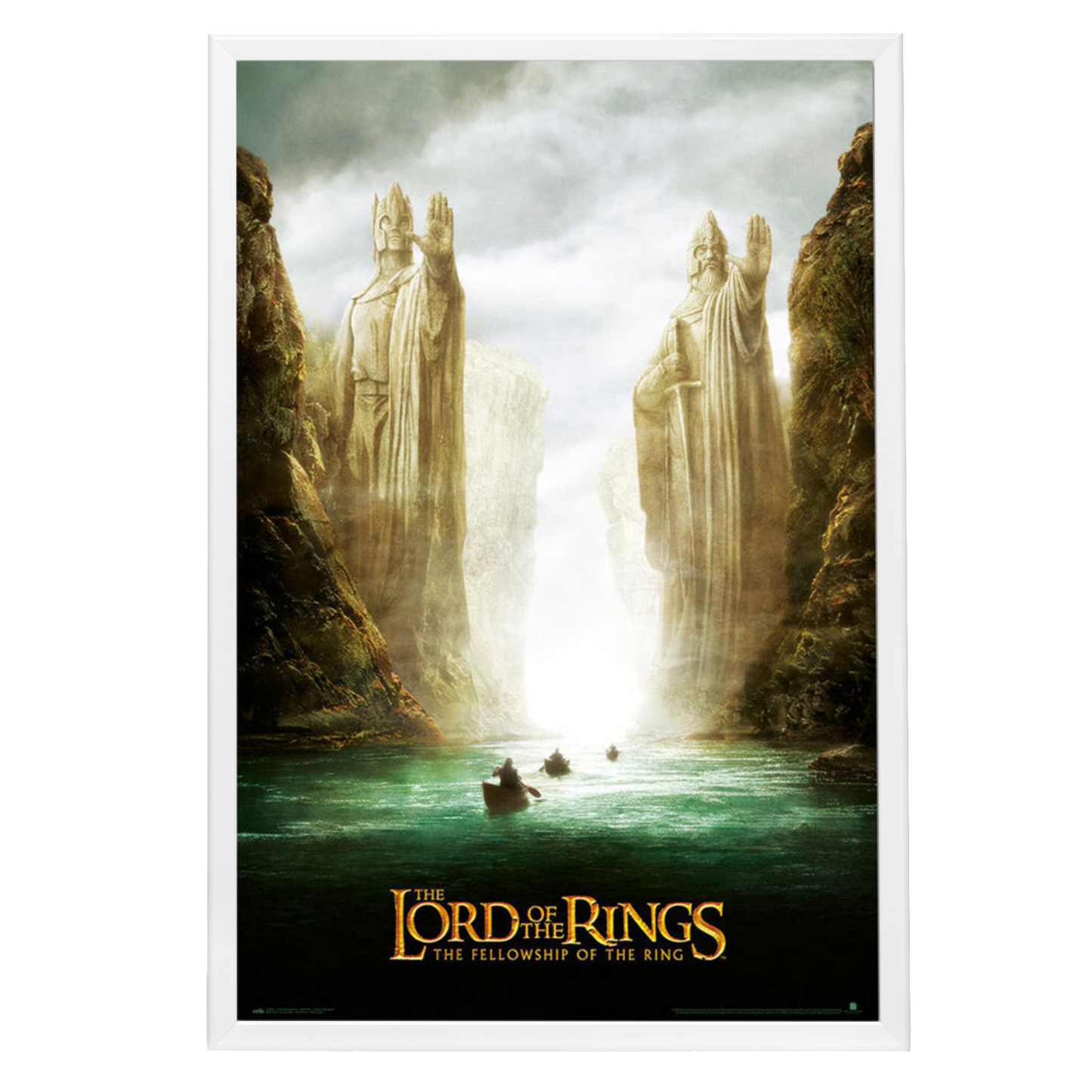 "Lord of the Rings: The Fellowship of the Ring" (2001) Framed Movie Poster