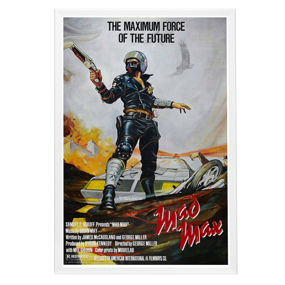 "Mad Max" (1979) Framed Movie Poster